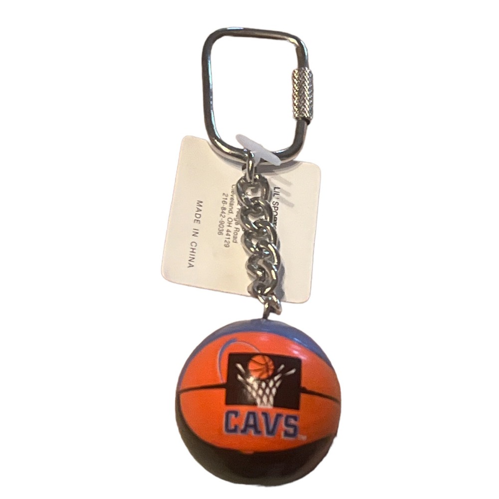 Vintage NBA Basketball Cleveland Cavaliers Cavs Lil' Sports Brat Keychain